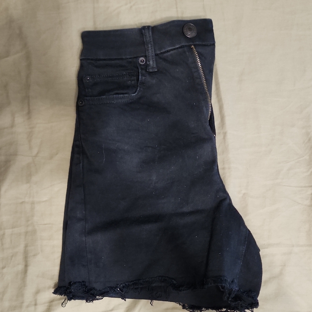 American Eagle Outfitters High Waist Black Shorts